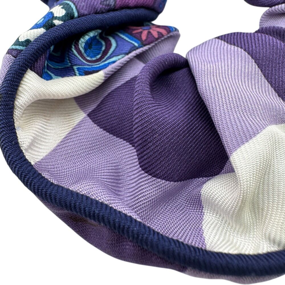 HERMES エルメス シュシュ タグ有 クラウディア ヘアアクセサリー