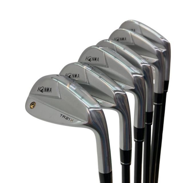 中古】 本間ゴルフ TOUR WORLD TR21X 7S アイアンセット IR VIZARD
