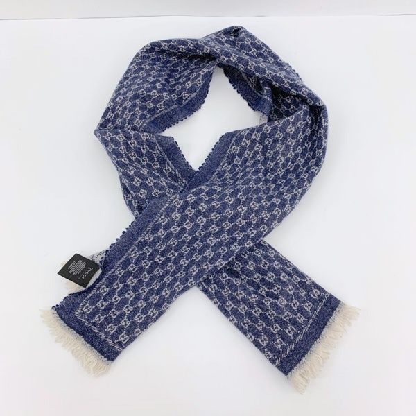 GUCCI グッチ GGパターン マフラー ストール ショール 411115 3G200