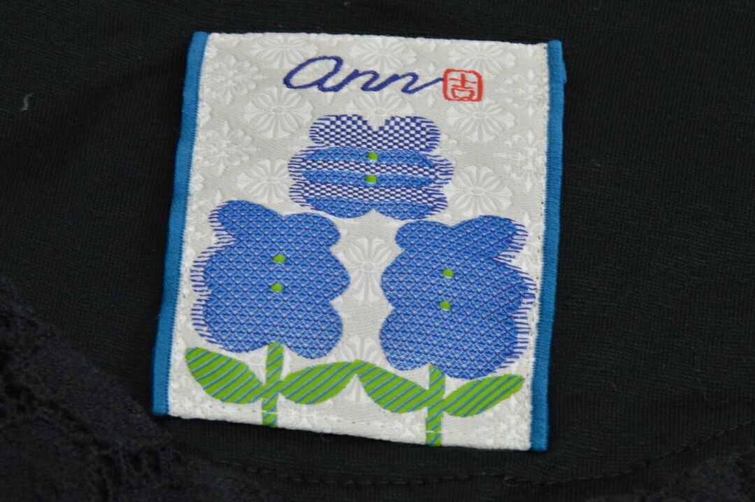 アン吉 annkiti センソユニコ ann吉 カーディガン レース ブラック