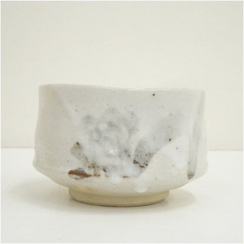 茶碗 白志型 桂山作 木箱 共箱 茶道具 茶器 抹茶碗 茶の湯 桂山窯造 白志野茶碗（共箱） 茶道 抹茶 おしゃれ 抹茶茶碗 抹茶碗 和