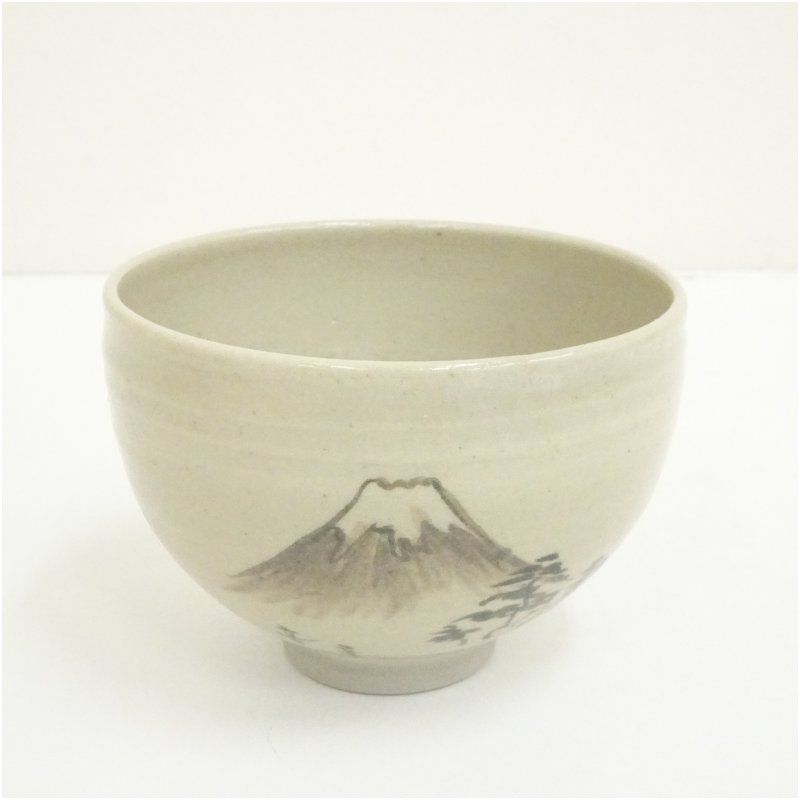 虫明焼 森香泉造 茶碗（共箱） 茶道 抹茶 おしゃれ 抹茶茶碗 抹茶碗 和