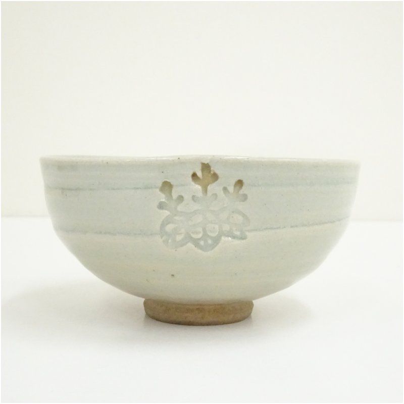 高橋道八 桃山御本茶碗 共箱 茶道具桃山御本茶碗 道八