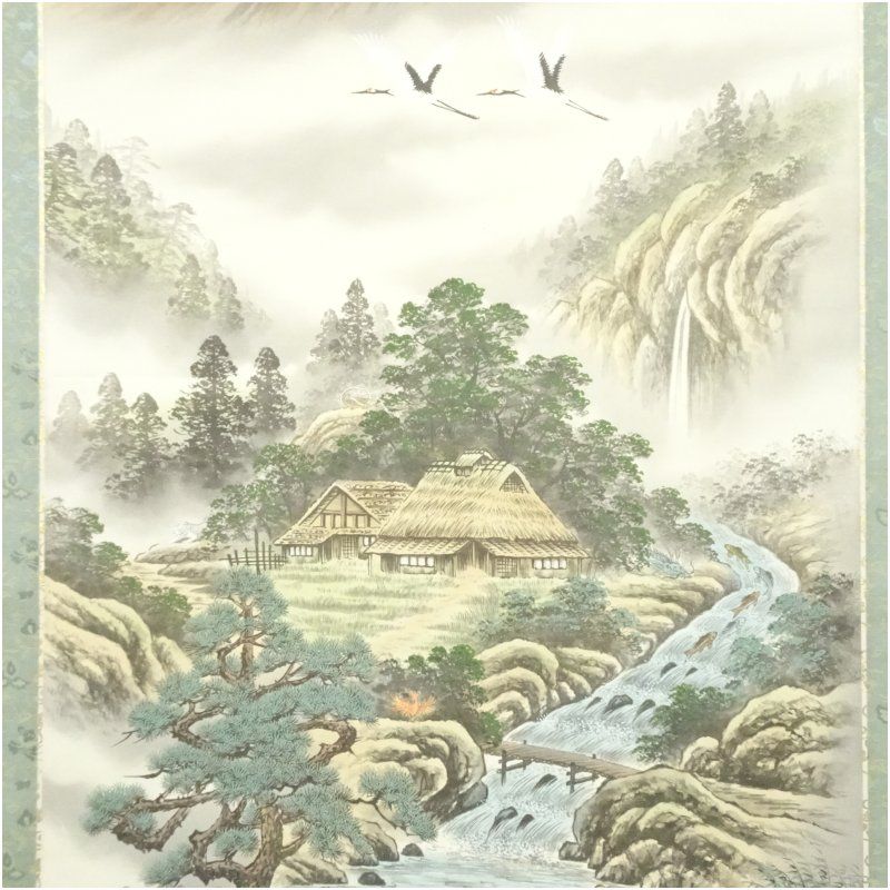 掛軸 掛け軸 書道 書 肉筆 墨 墨宝 骨董品 古美術 美術品 和室 床の間 楽天市場】床の間 掛け軸 書の通販