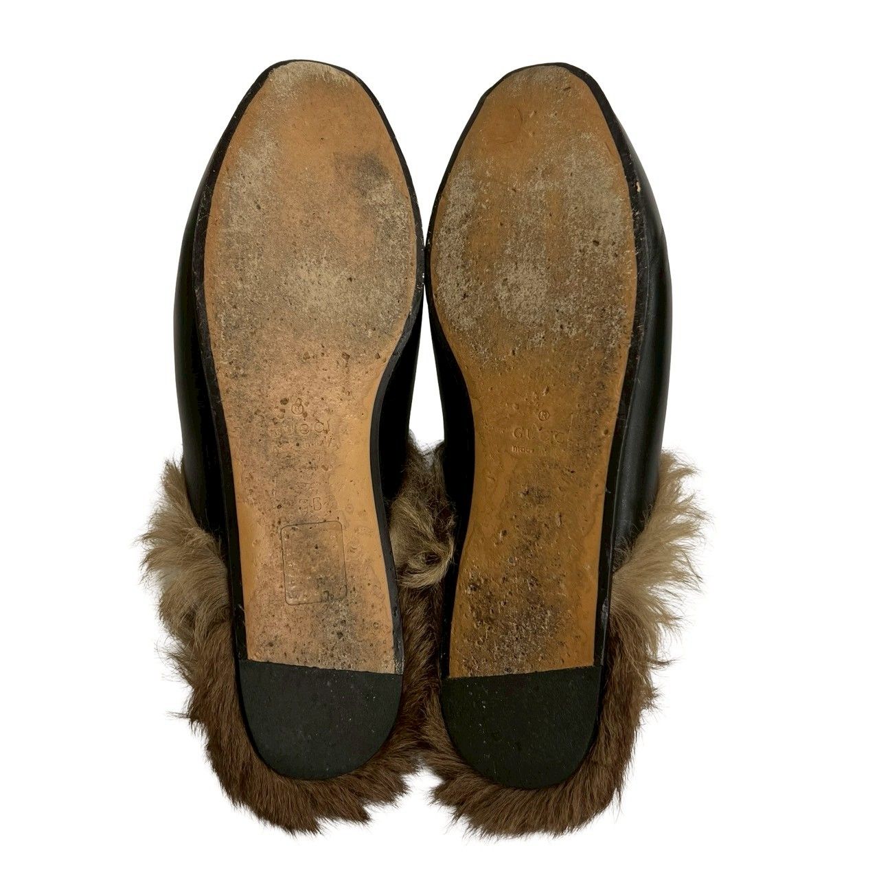 極 美品 袋付 GUCCI グッチ プリンスタウン ホースビット 金具 レザー