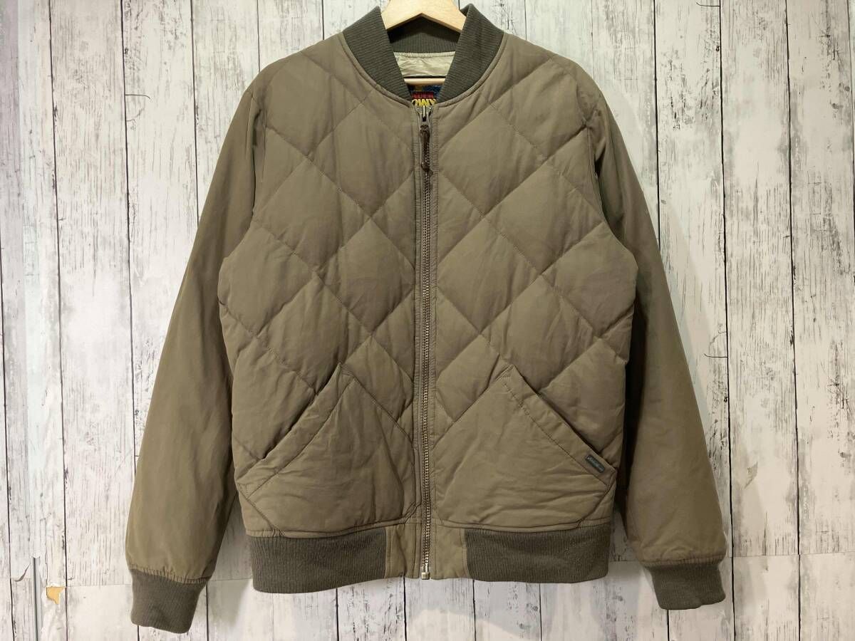 Eddie bauer エディーバウワー キルティングダウンジャケット 日の出タ 
