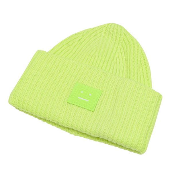 ACNE STUDIOS アクネストゥディオズ リブスモールFaceロゴニット