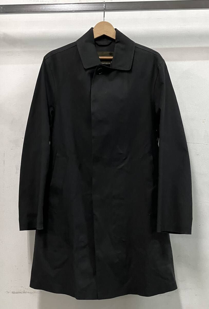 Mackintosh ゴム引き ステンカラーコート 36 MACKINTOSH マッキントッシュ ステンカラーコート ゴム引きコート
