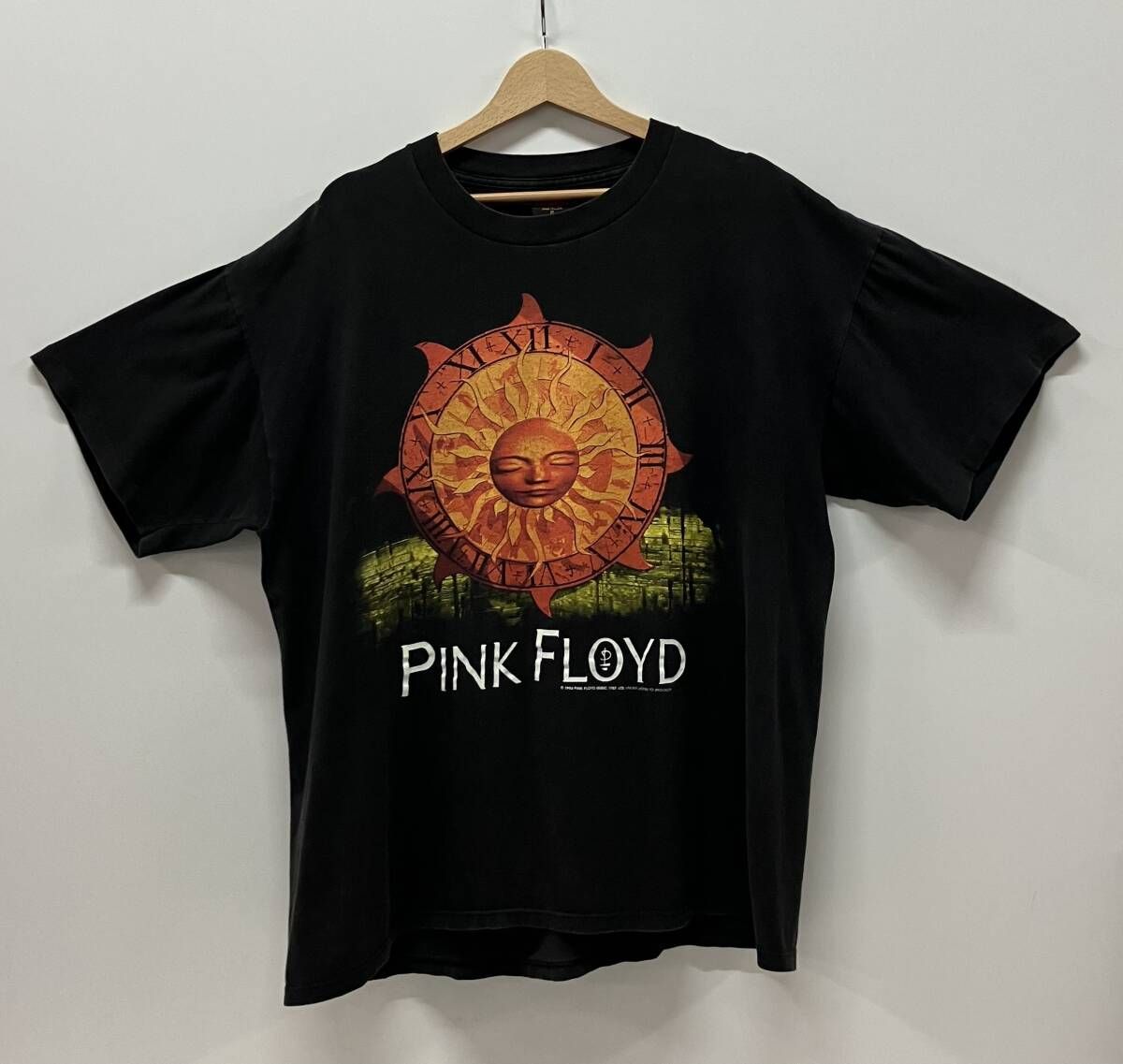 BROCKUM ブロッカム 半袖Tシャツ 90s PINK FLOYD SUN DIAL ピンク