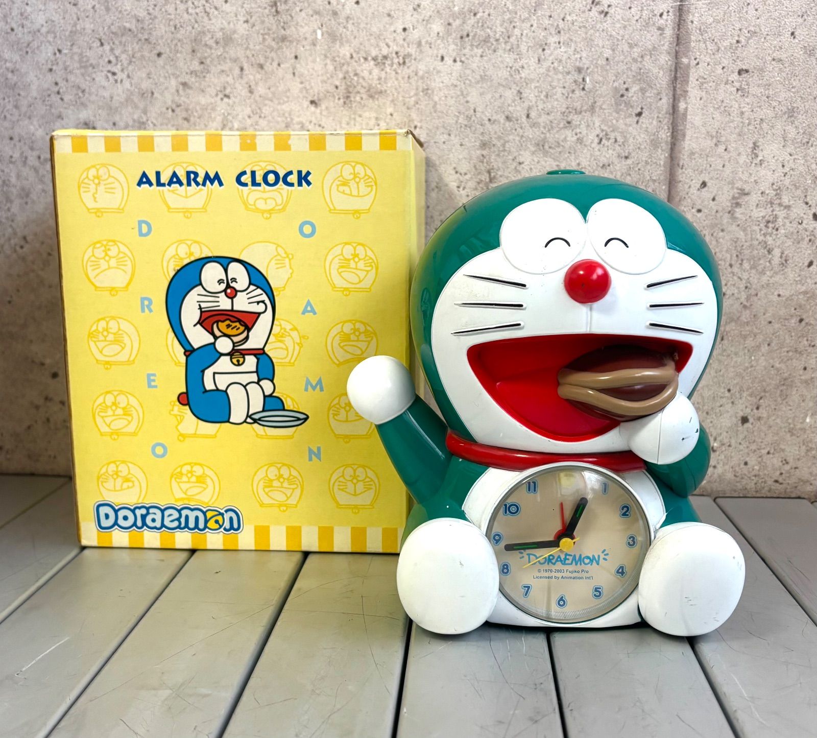 元箱入 Doraemon ALARM CLOCK 動作品ドラえもん アラームクロック