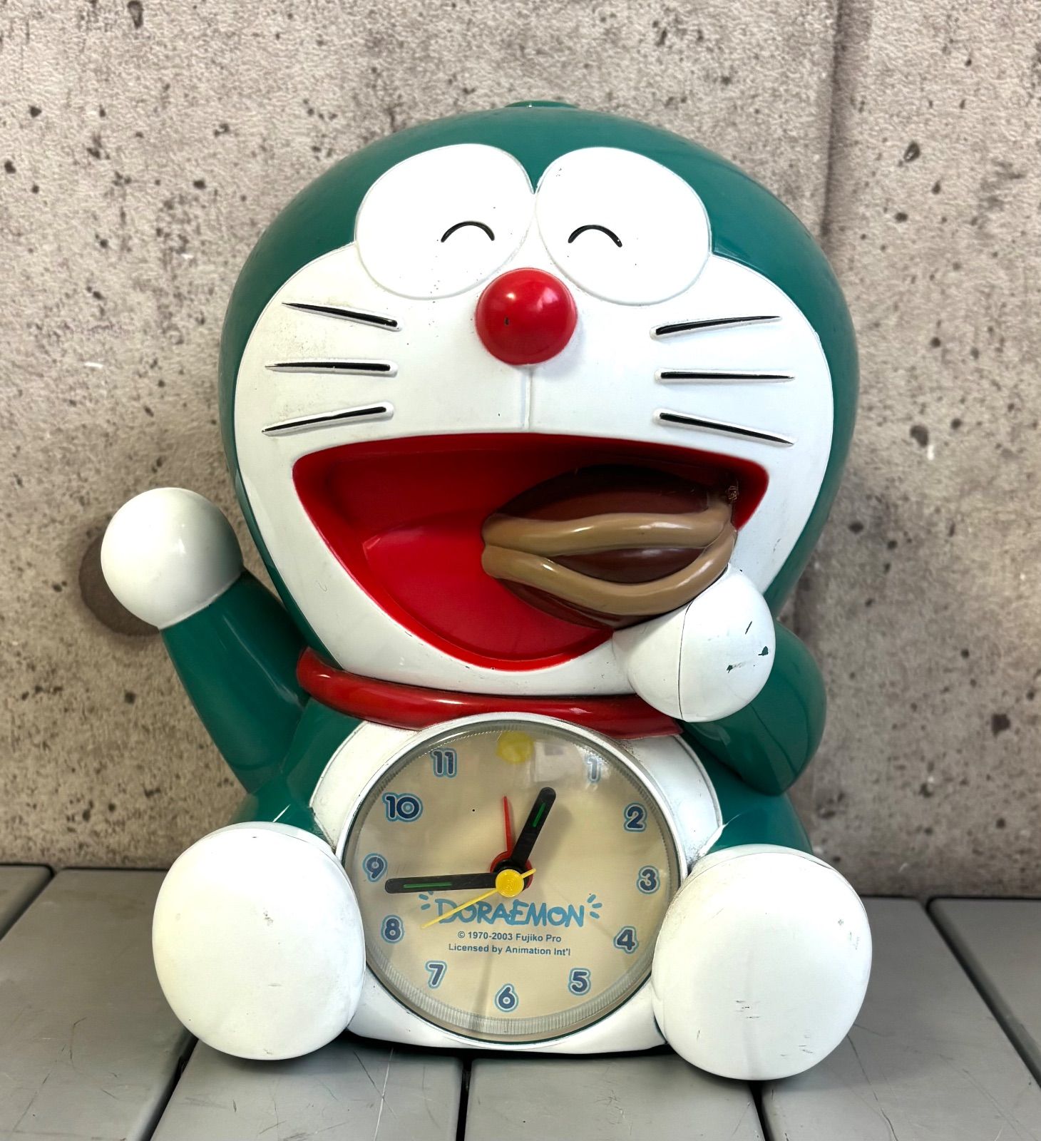 ドラえもん クロック 非売品 置時計 元箱入 Doraemon ALARM CLOCK 動作品ドラえもん アラームクロック