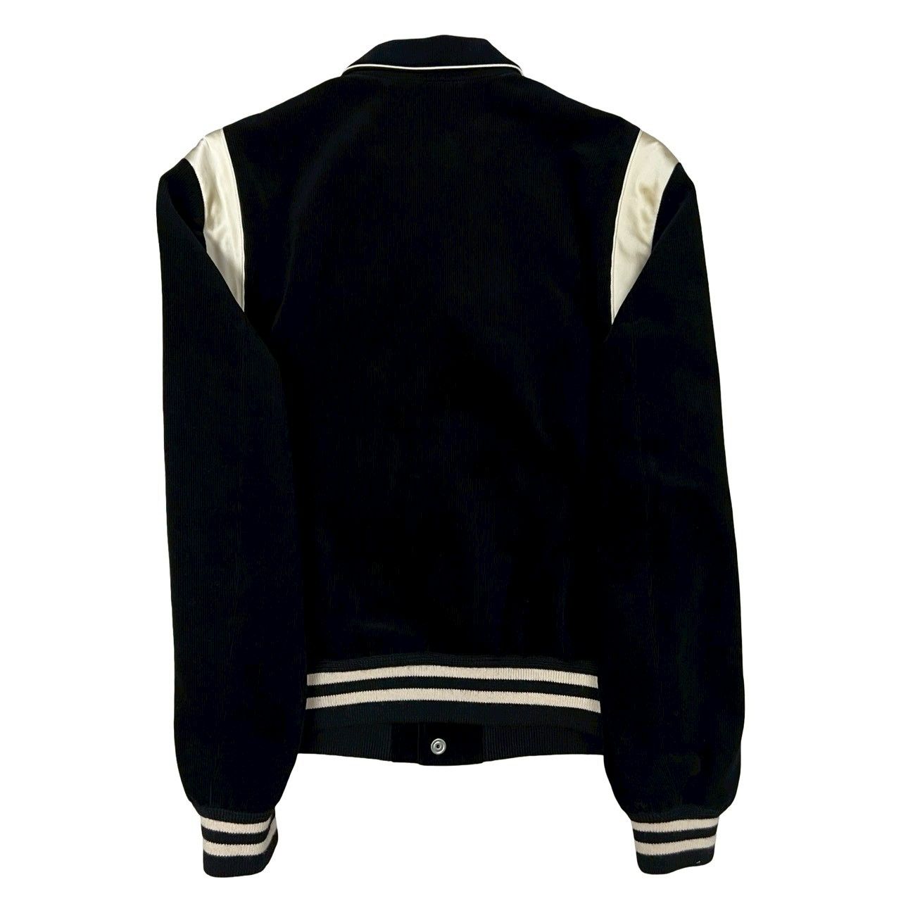 極 美品 CELINE セリーヌ テディジャケット コーデュロイ サテン