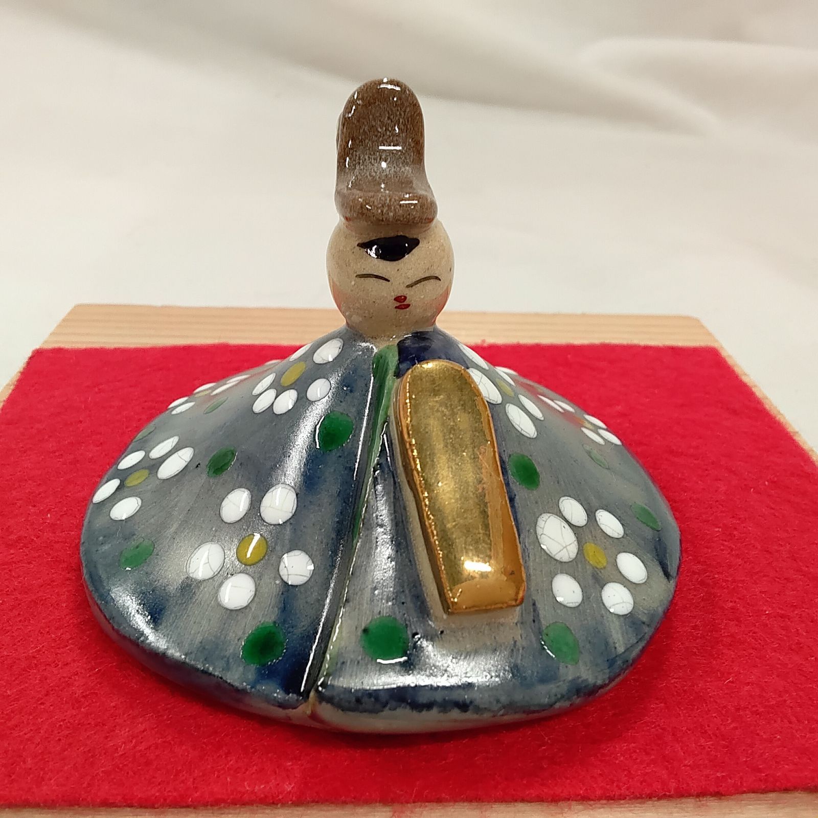 お雛様中古 中古品・お雛様 陶器製 初節句 かわいい Q241 - メルカリ