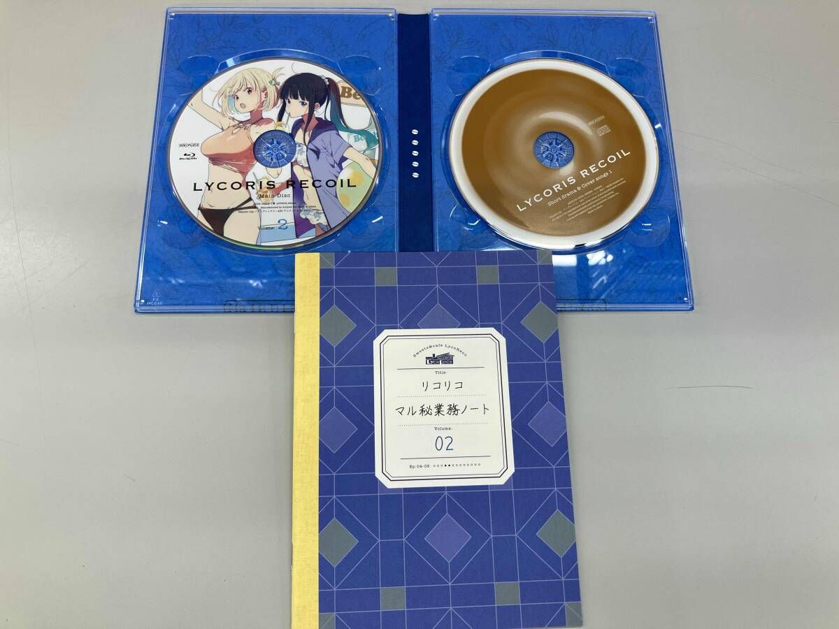 ほぼ未開封/全巻収納BOX付き】 Blu-ray Disc リコリス・リコイル [完全