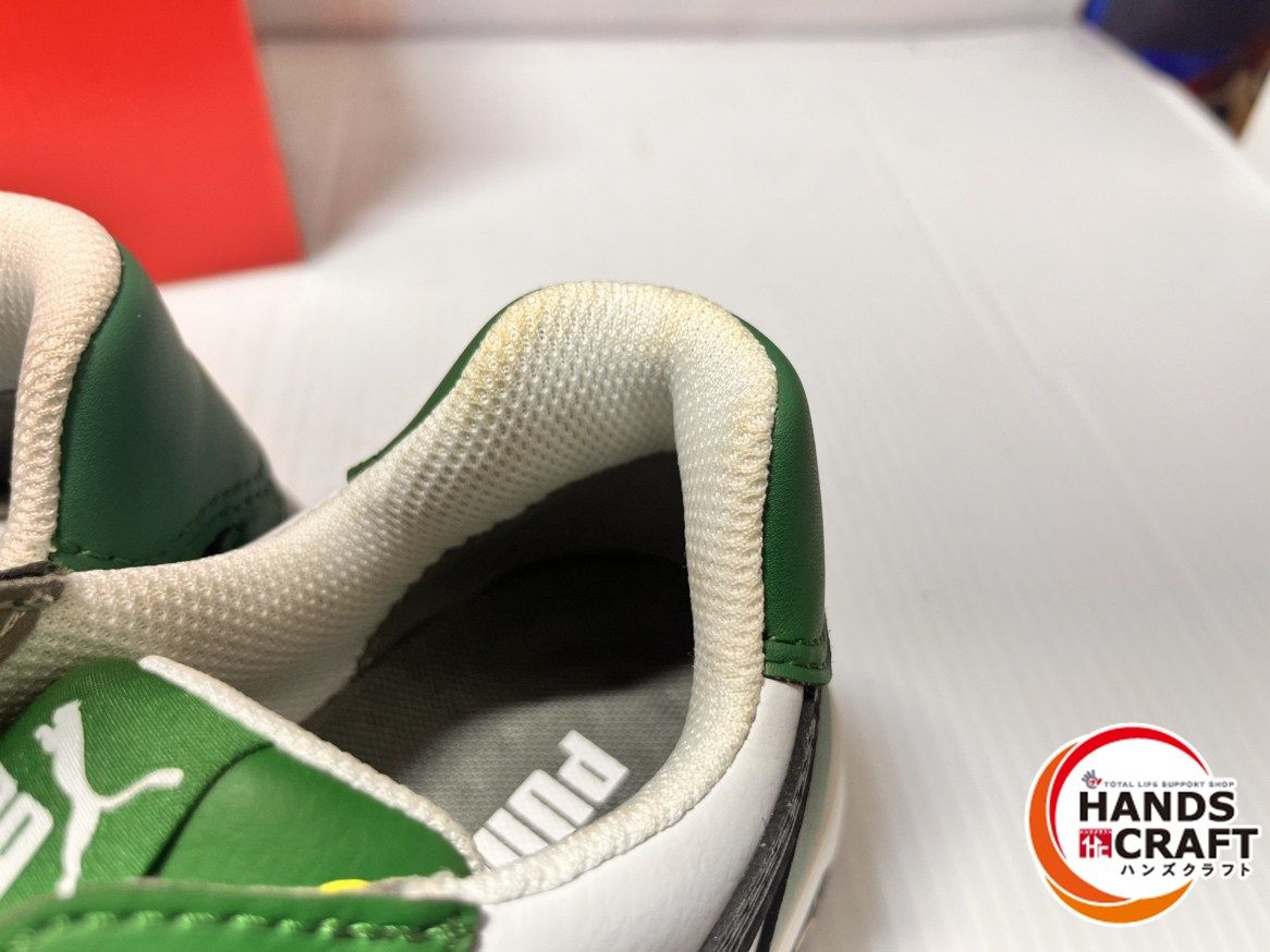 ☆プーマ PUMA 26.5cm 安全靴 フロントコート グリーン ロー 64.209.0