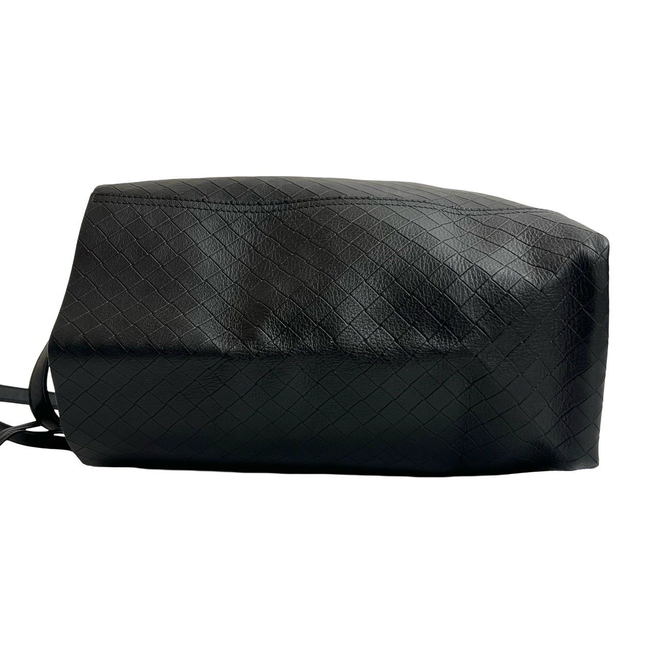 極美品　ボッテガヴェネタ　イントレッチオ　ミラージュ　トートバッグ　レザー　黒 Bottega Venetaボッテガ・ヴェネタ イントレッチオ ミラージュ レザー