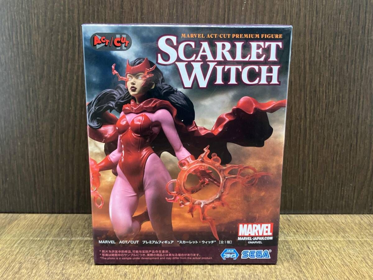 MARVEL ACT/CUT プレミアム フィギュア スカーレット・ウィッチ 鹿児島店】アミューズ 景品入荷情報《MARVELACT/CUTプレミアム