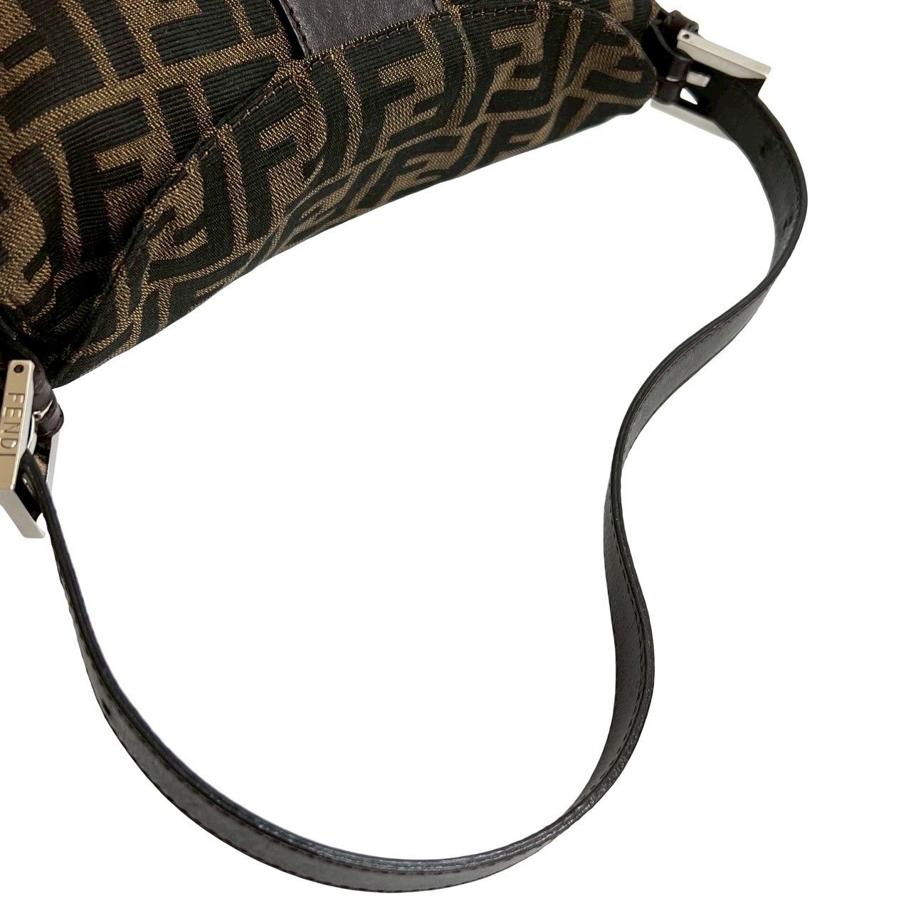 極 美品 FENDI フェンディ ヴィンテージ マンマバケット ズッカ FF 柄