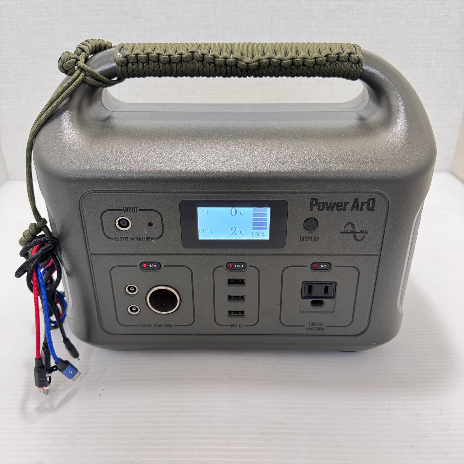 ☆動作確認済み Smart Tap スマートタップ ポータブル電源 Power ArQ