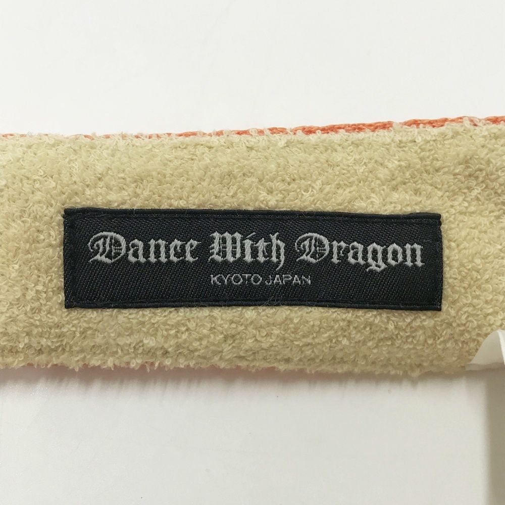 DANCE WITH DRAGON ダンスウィズドラゴン サンバイザー 星柄 オレンジ