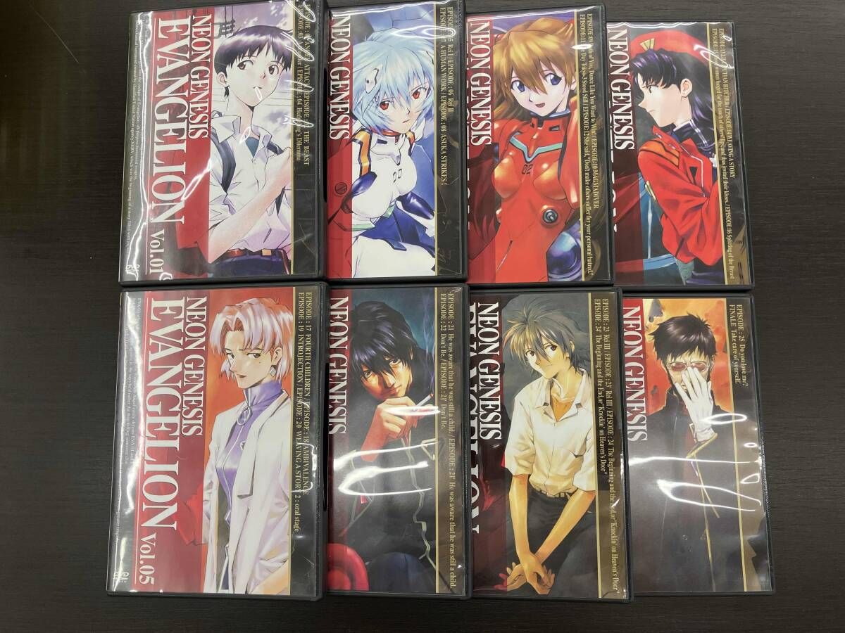 全8巻セット】「ネオン ジェネシス エヴァンゲリオン Vol.1~8 DVD