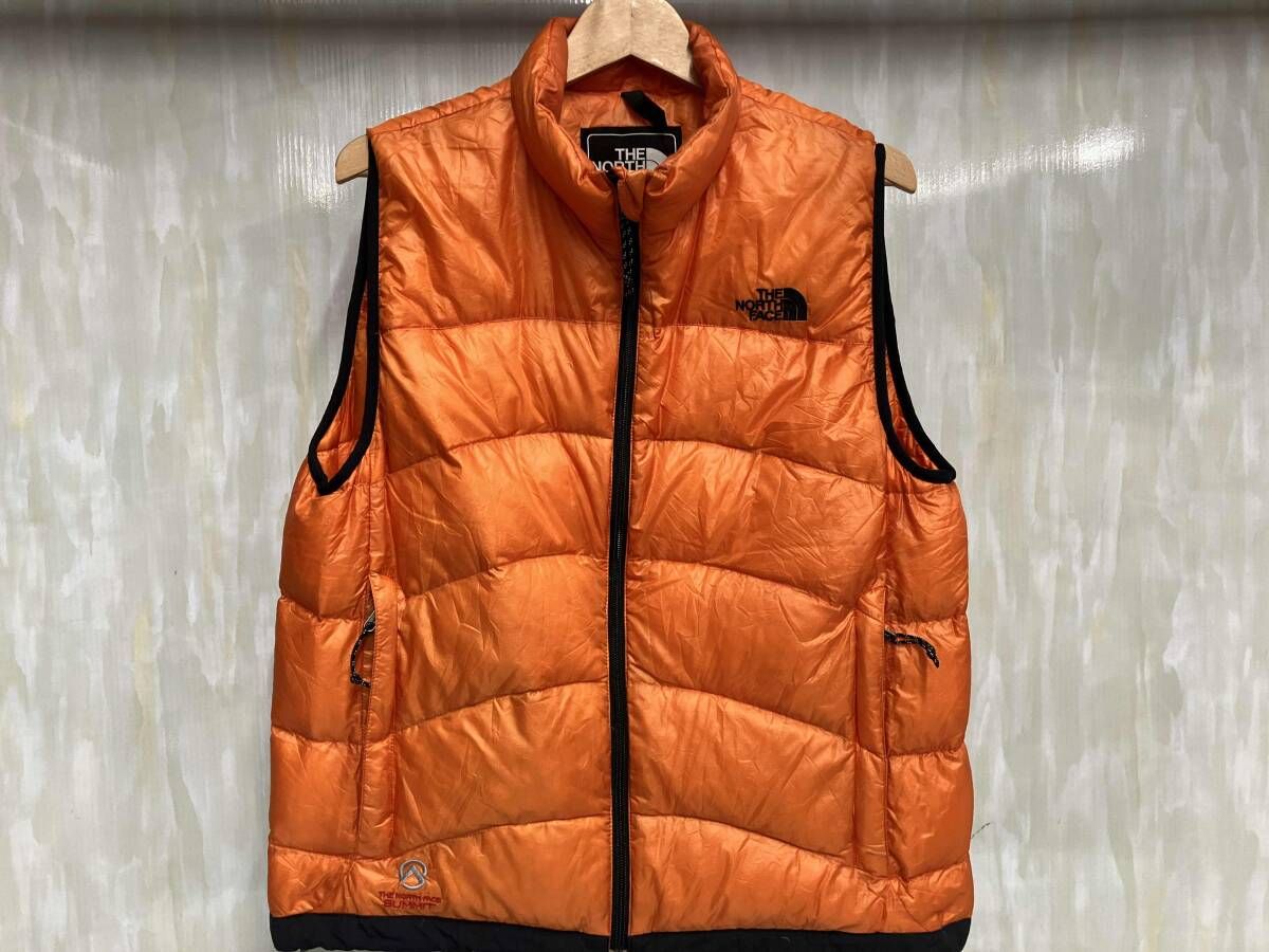 THE NORTH FACE ダウンベスト アコンカグア ベスト L オレンジ THE NORTH FACE】【アコンカグアベスト】【サミットシリーズ