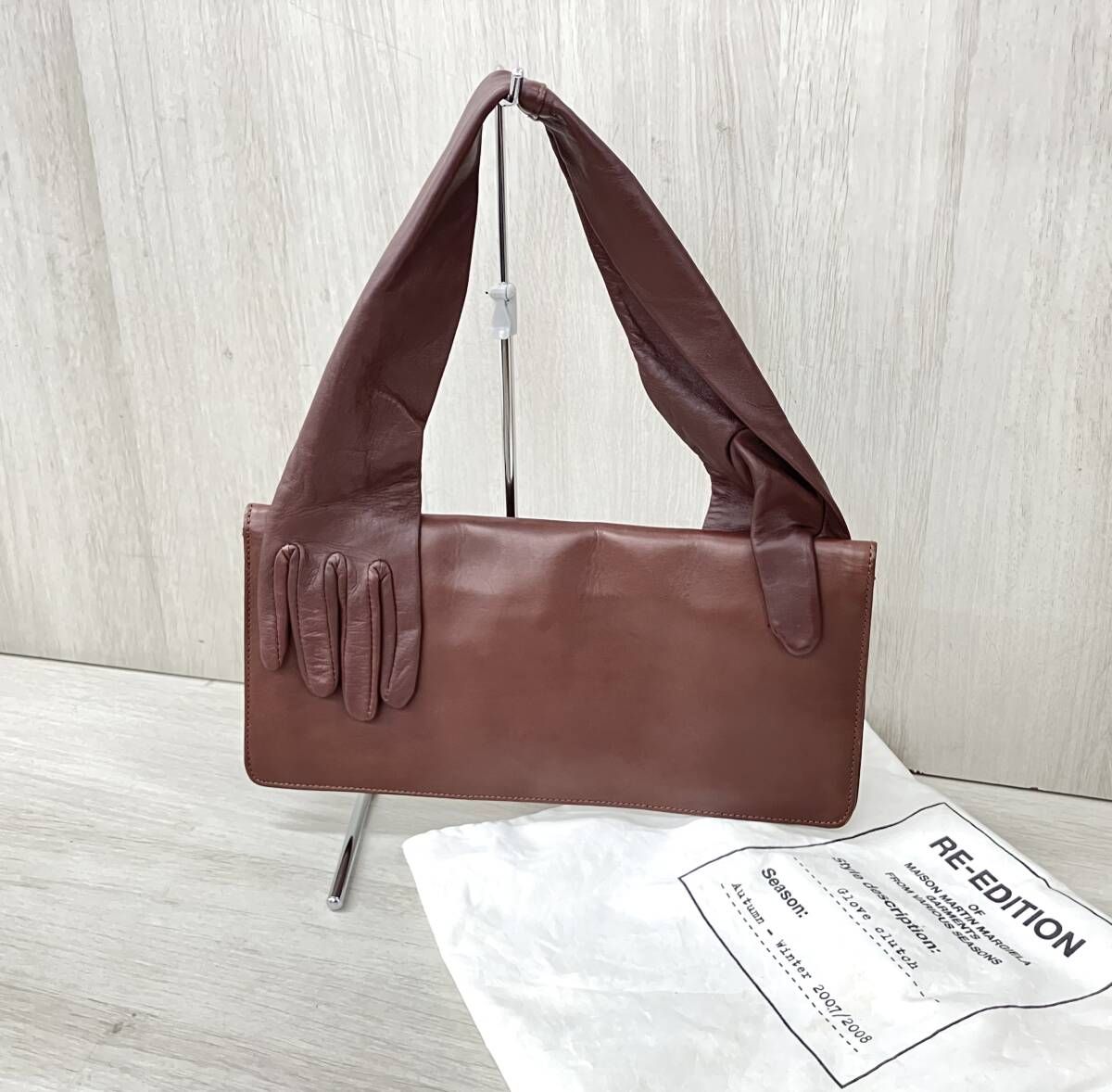マルジェラ h&m バッグ 人気純正品 MARTIN MARGIELA H M ブラウン手袋 