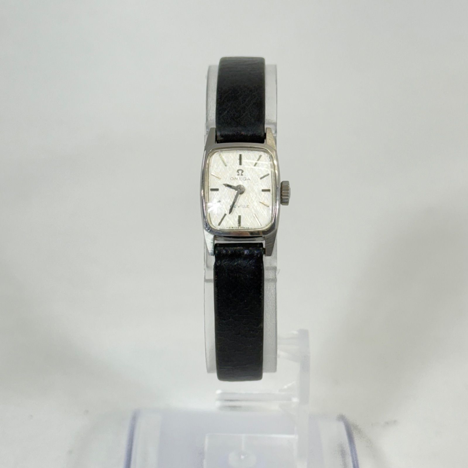 希少・稼動品】OMEGA オメガ deville デビル デヴィル 腕時計 スクエア