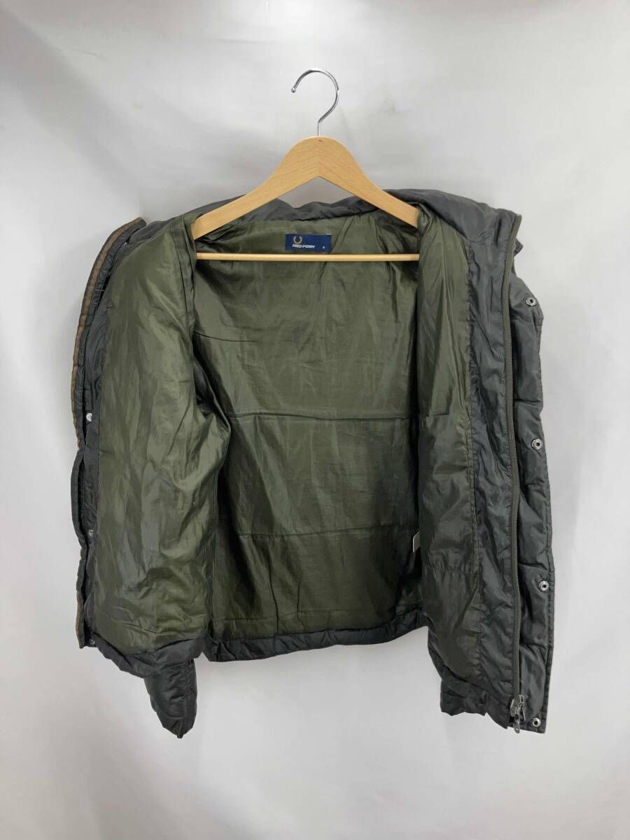 ☆ FRED PERRY フレッドペリー ダウンジャケット F2167 サイズS ダーク