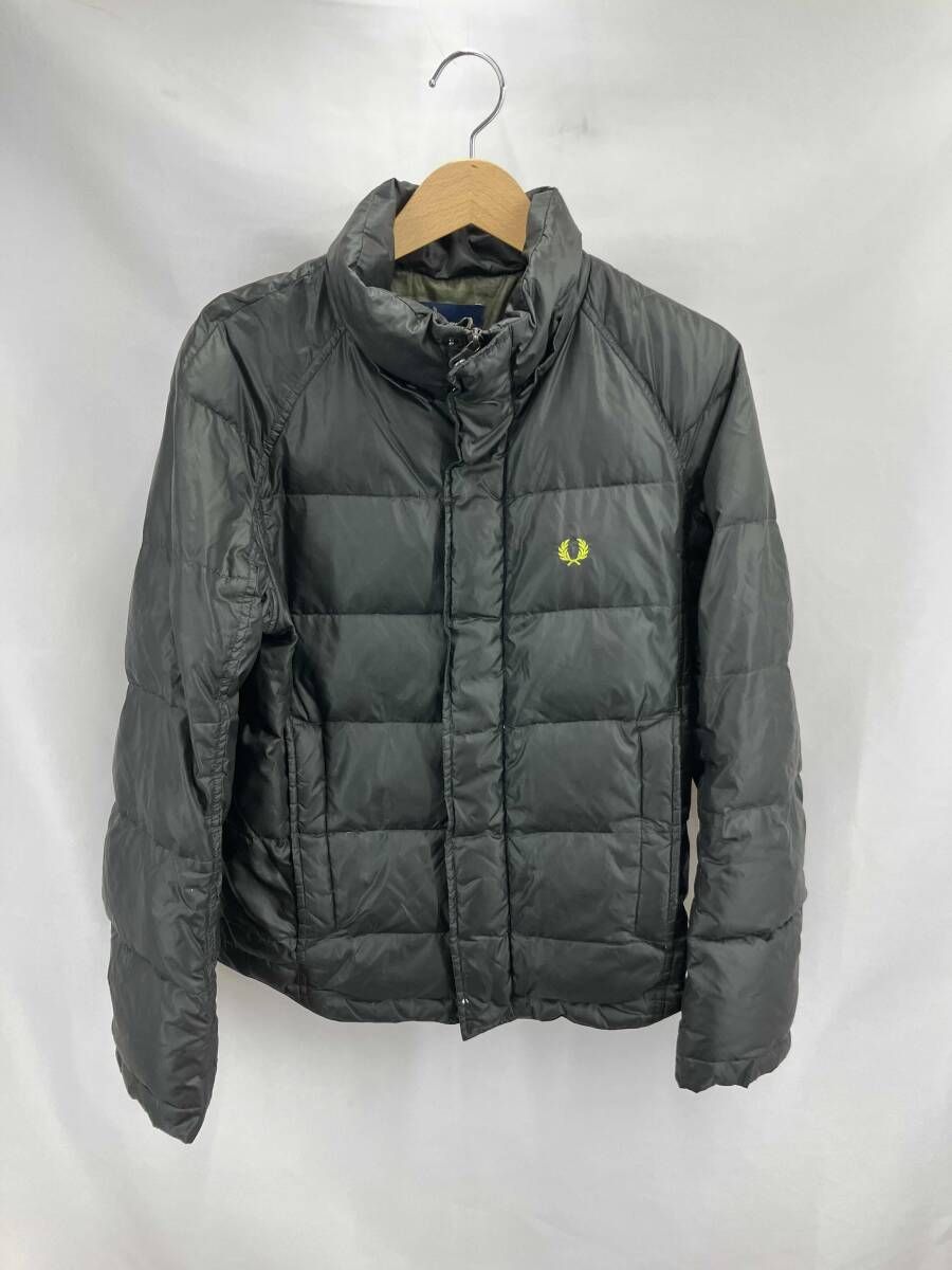 ☆ FRED PERRY フレッドペリー ダウンジャケット F2167 サイズS ダーク