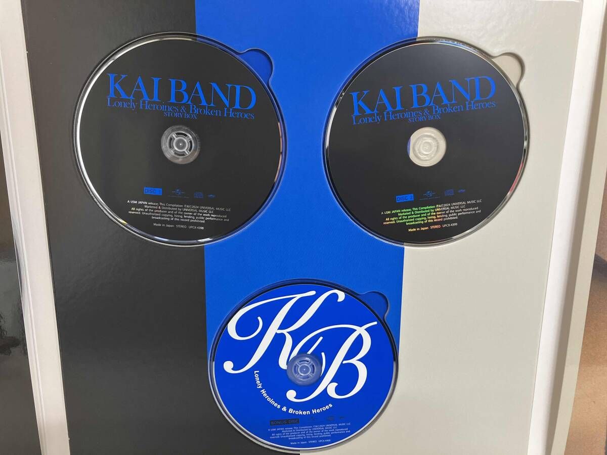KAI BAND 完全生産限定盤 新品 Lonely Heroines Amazon.co.jp: KAI BAND STORY BOX Lonely Heroines & Broken Heroes