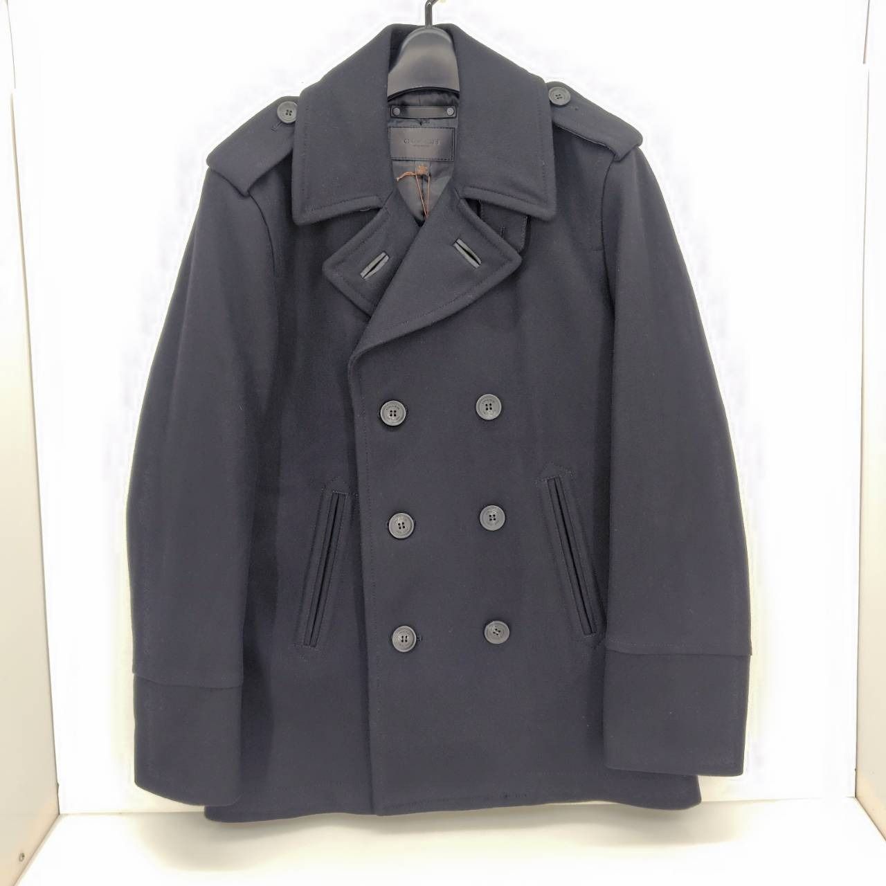 05w17981 コーチ COACH ピーコート ウール ブラック サイズS 中国製