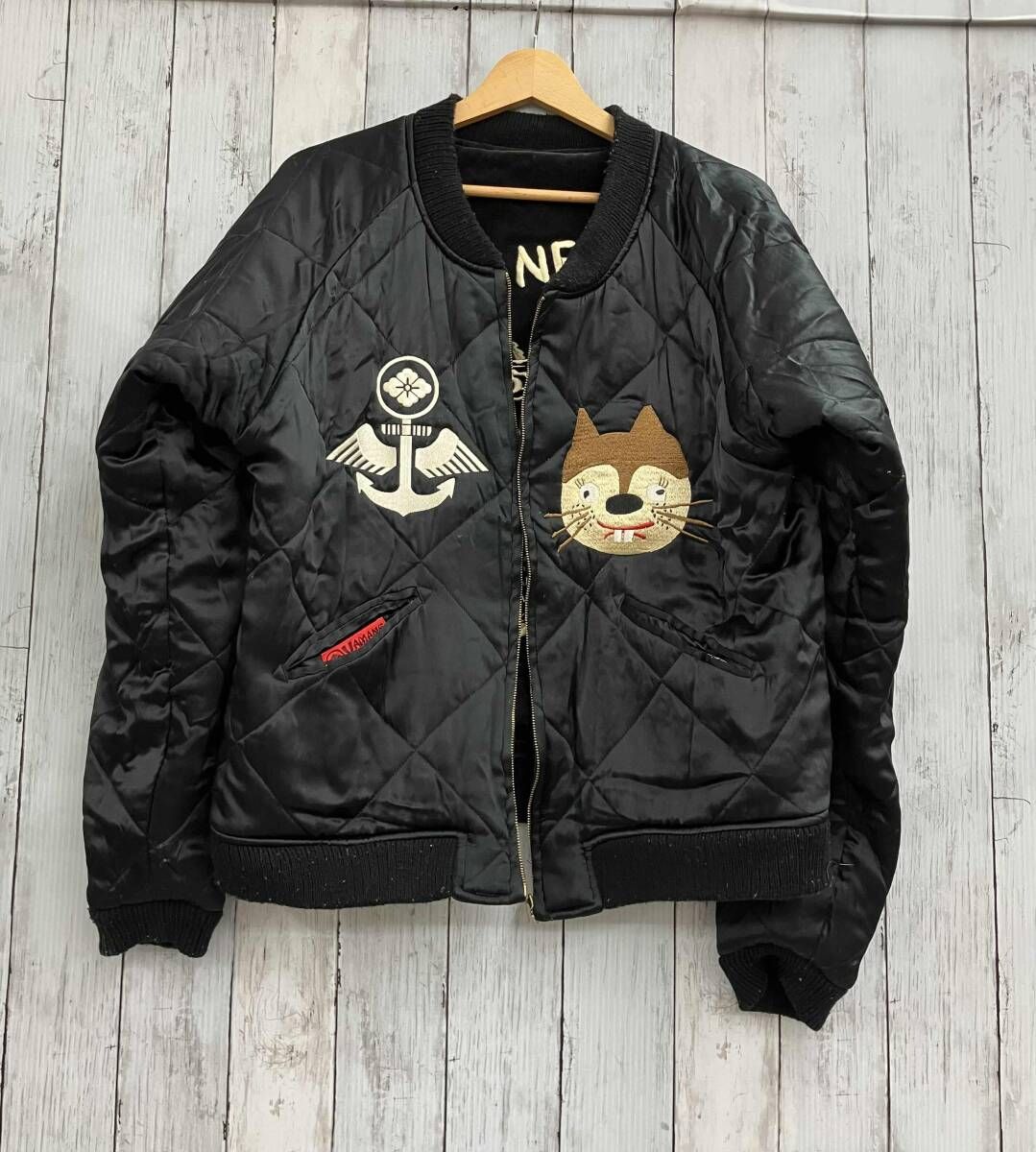 EVISU エビス/スカジャン/サイズ44/大阪道頓堀/20周年/リバーシブル