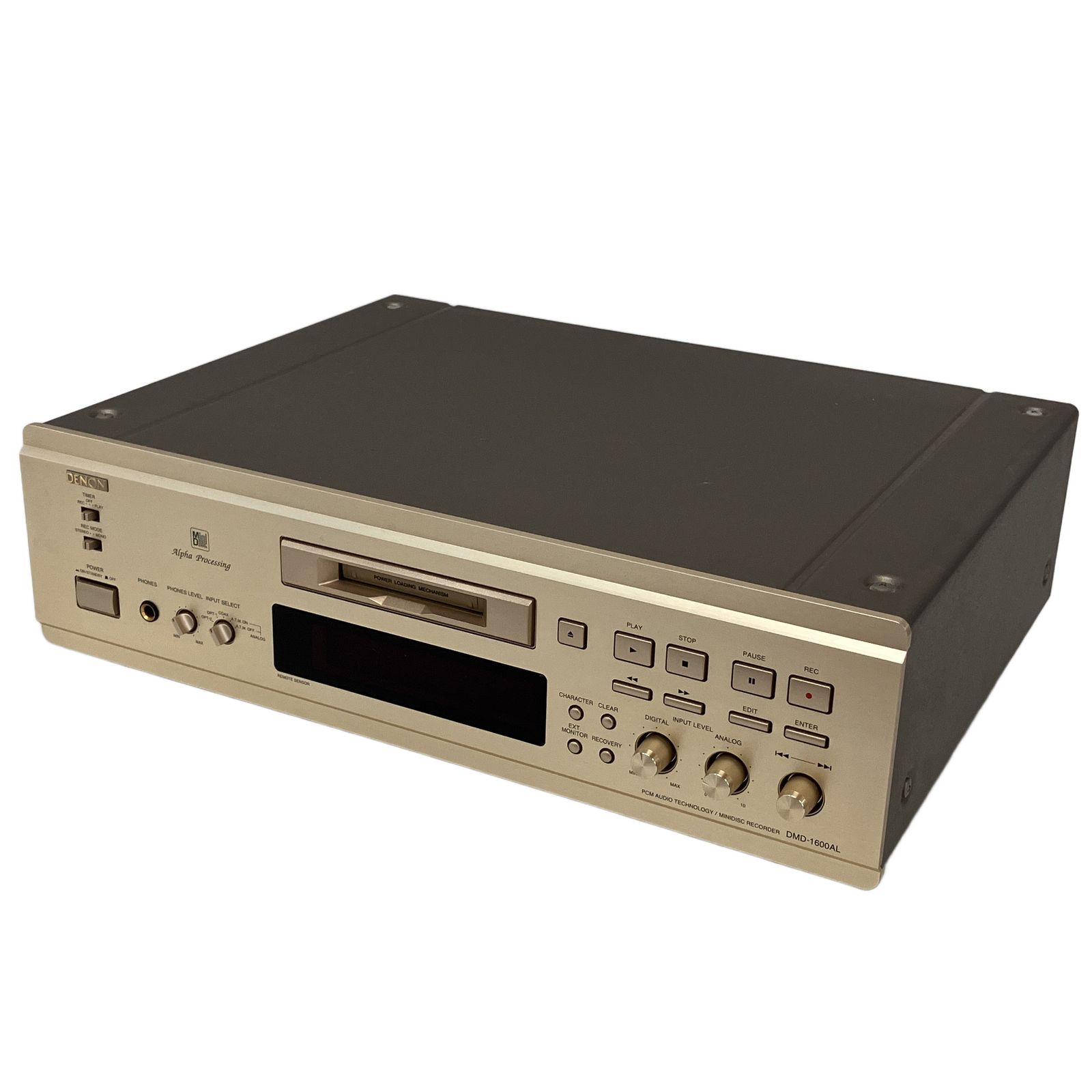 ★DENON デノン MDデッキ DMD-1600AL MDプレーヤー 高級☆ DENON DMD-1600AL MDデッキ 音響機器 デノン ジャンク Z10751653