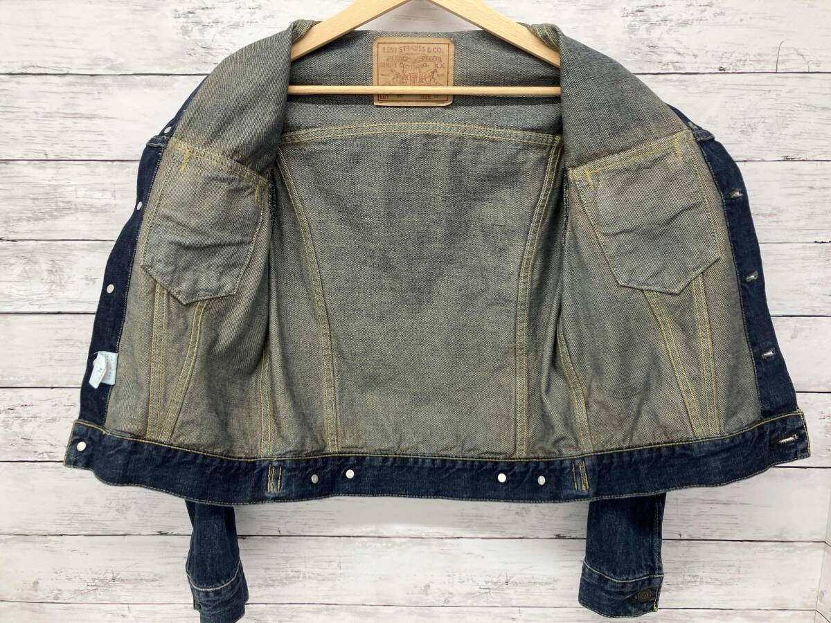 メンズ Levi's 90s 3rdタイプ Gジャン 38サイズ 71557 bigE