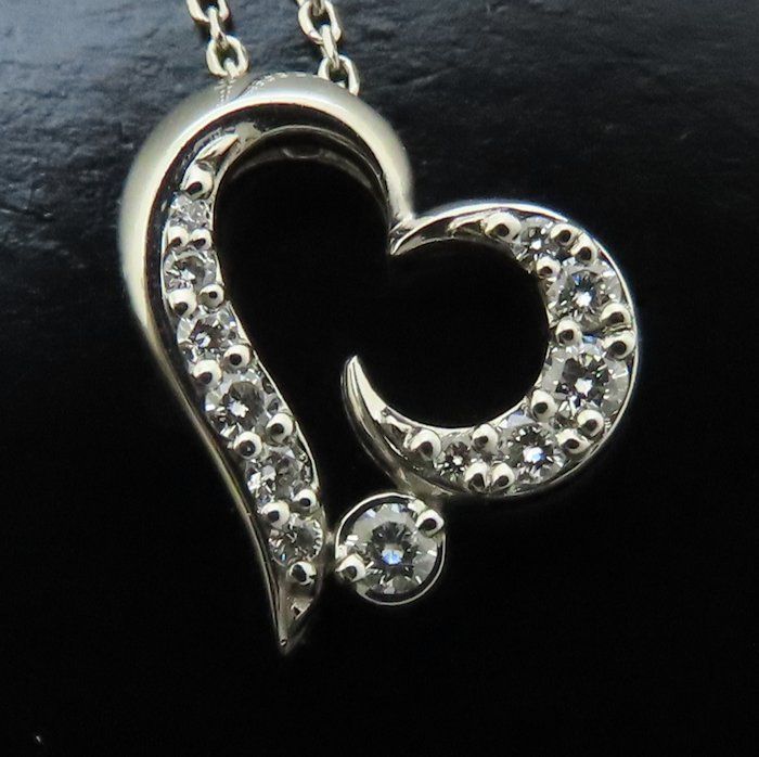 STAR JEWELRY ハートムーンネックレス HEART MOON NECKLACE(2SN1625 