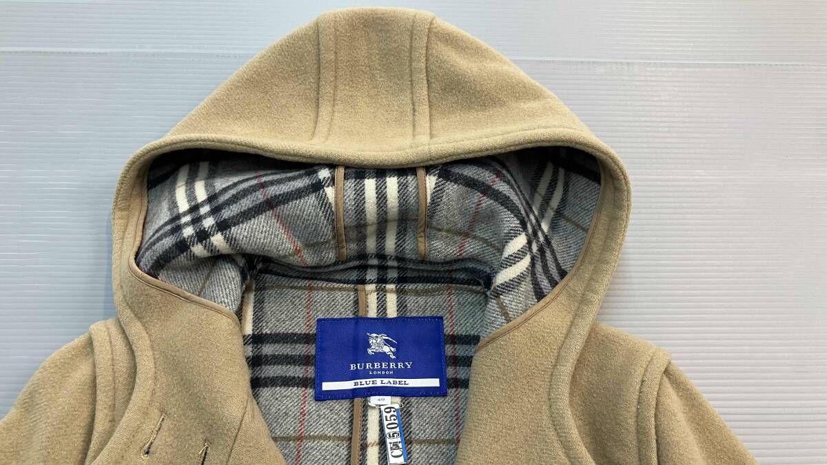 ☆ BURBERRY BLUE LABEL バーバリーブルーレーベル ダッフルコート