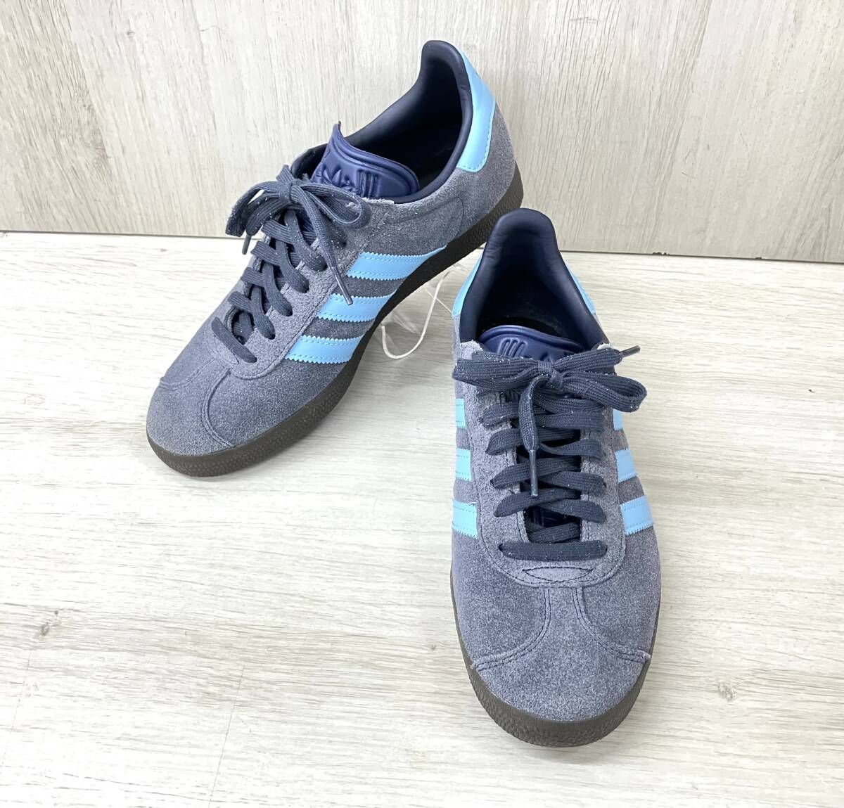 adidas/アディダス/スニーカー/GAZELLE/1G4988/ネイビー×ブルー/25cm 
