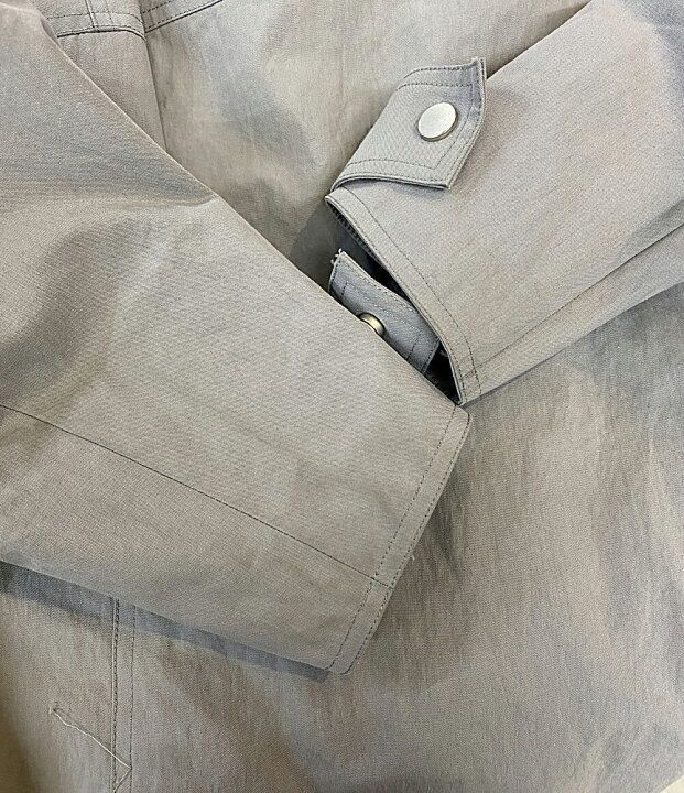 theworldisyouroyster COCOON WIND BREAKER サイズS グレー ザワールド