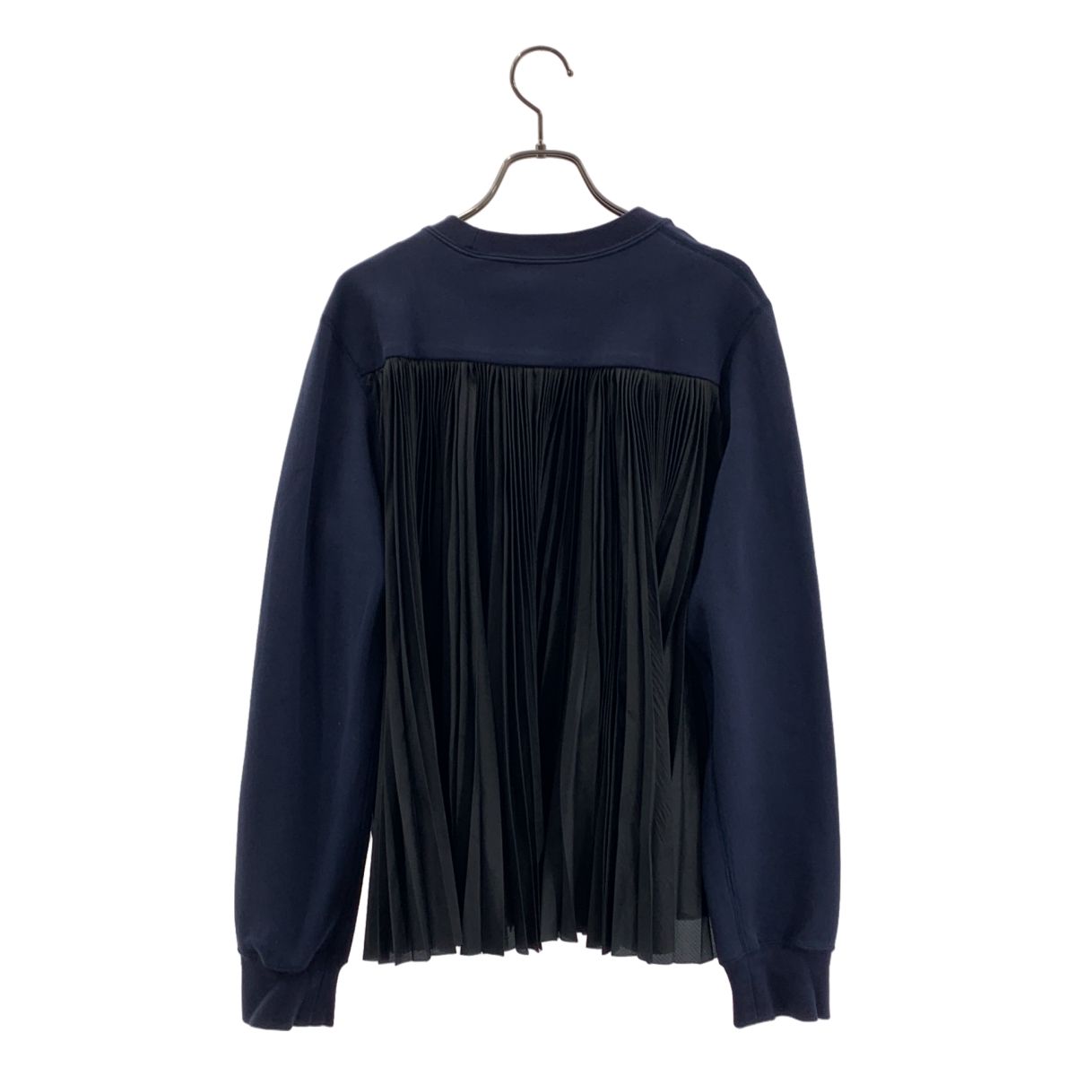 sacai / サカイ | × NIKE バックプリーツ スウェット | M | ネイビー