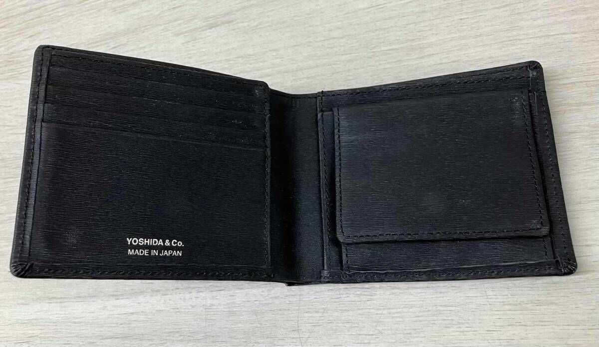PORTER ポーター 二つ折り財布 カレント ブラック 財布 黒 ポーター