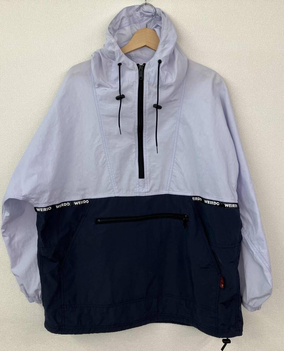 WEIRDO ウィアード ナイロンパーカー メンズXL 紺系 - メルカリ