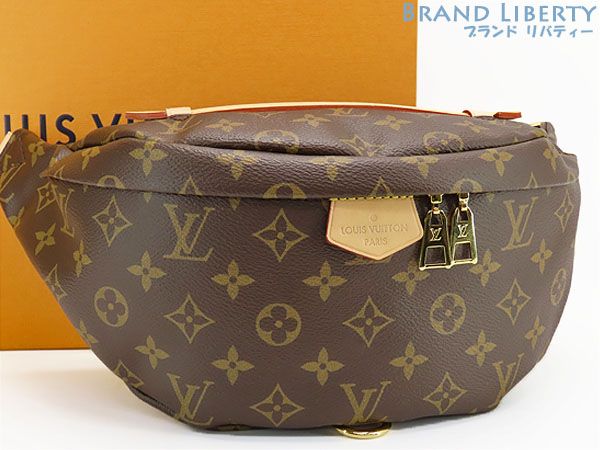 未使用】ルイヴィトン LOUIS VUITTON モノグラム バムバッグ MM