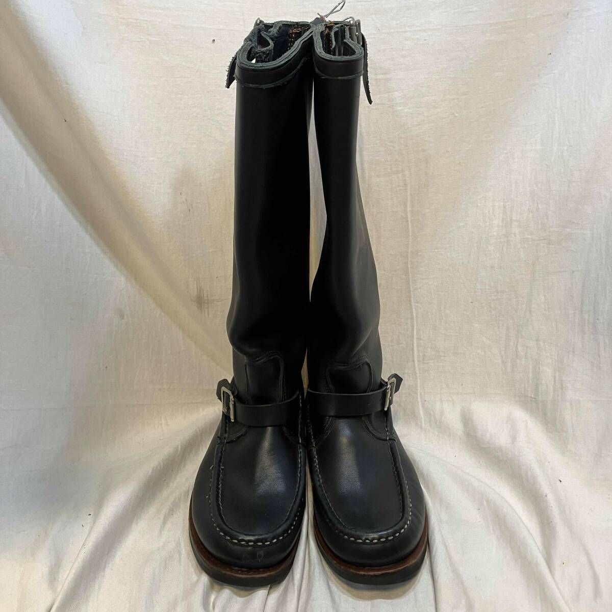 RUSSELL MOCCASIN エンジニアブーツ ゼファー 3074 size US9 ブラック