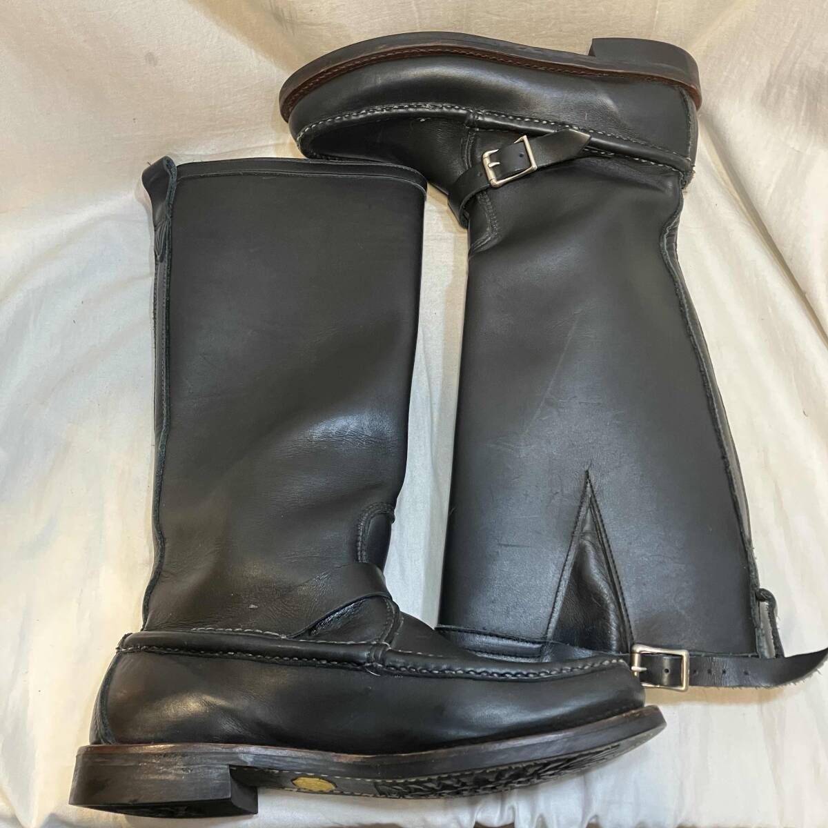 RUSSELL MOCCASIN エンジニアブーツ ゼファー 3074 size US9 ブラック