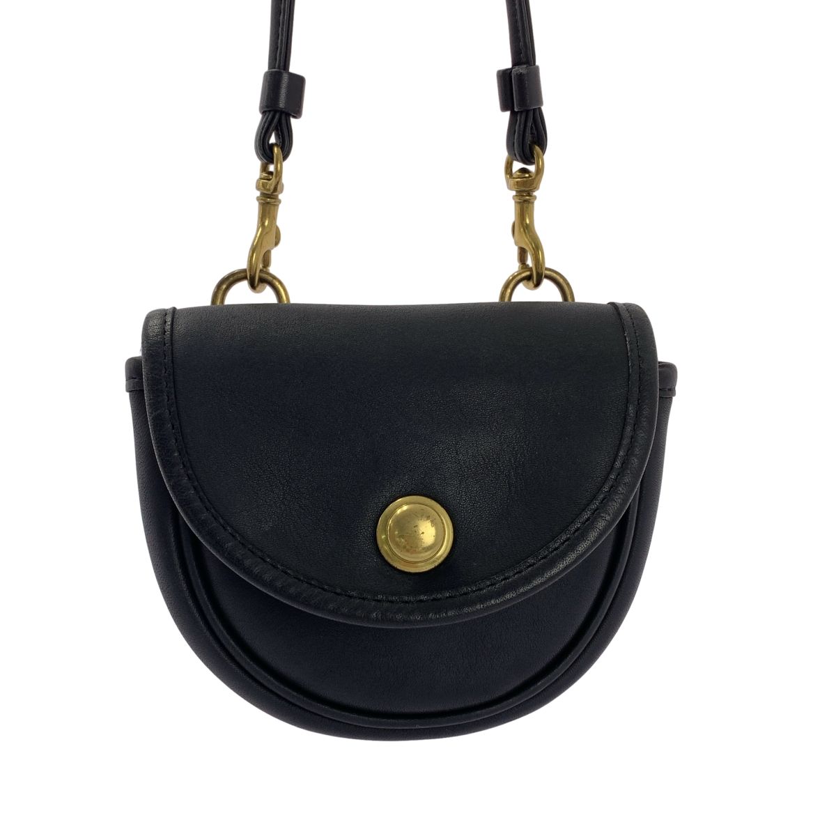 美品/希少✨コーチ ショルダーバッグ エルゴ オールレザー ハーフムーン　茶色 ✨極美品✨コーチ ハーフムーン レザーショルダーバッグ 7541 シルバー金具