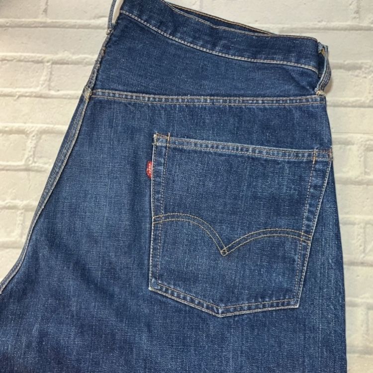 濃紺 LEVI'S 505 BIGE 60s ボタン裏5 42talon 赤耳 リーバイス ビッグE