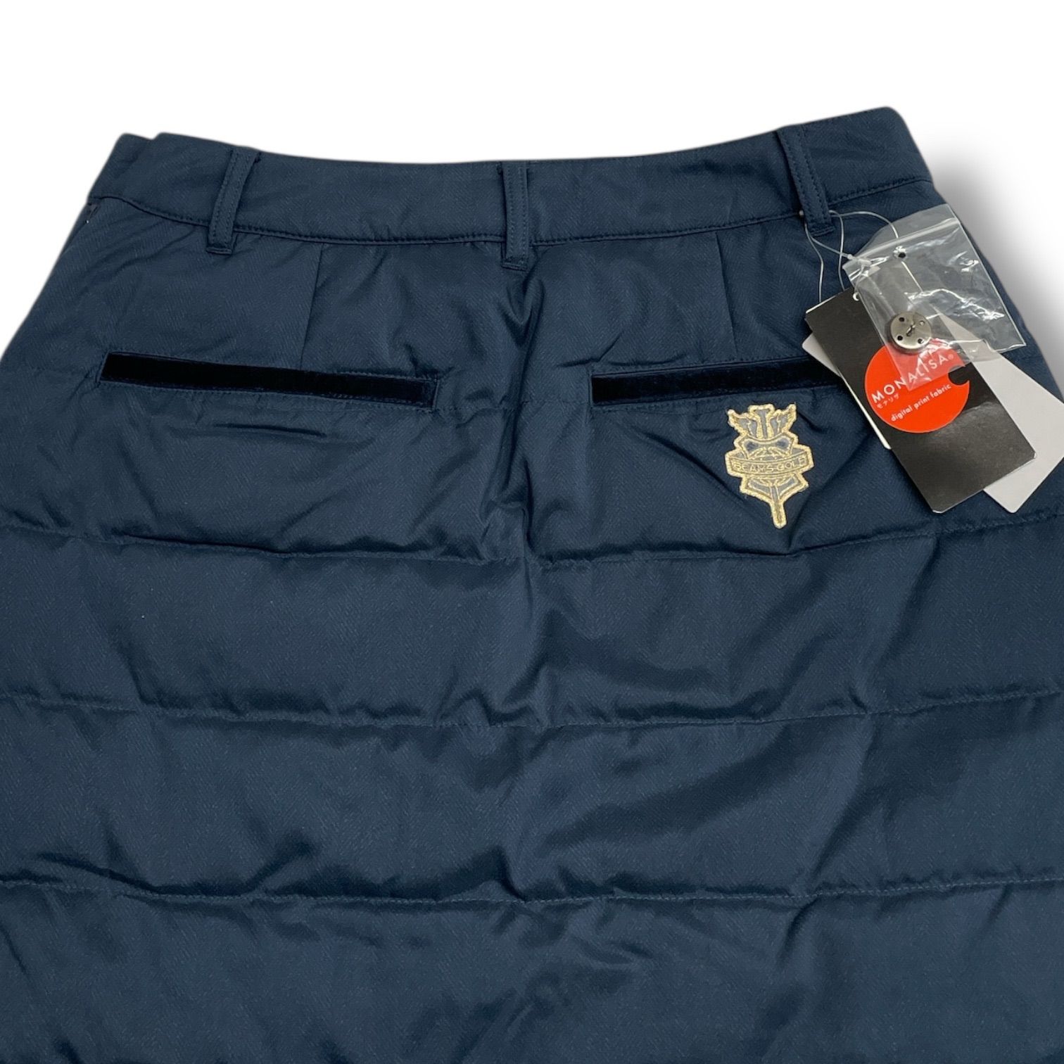 新品 タグ付 未使用 BEAMS GOLF ビームスゴルフ ヘリンボーン柄