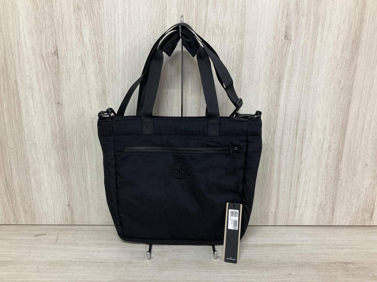 STONE ISLAND ストーンアイランド ショルダーバッグ 2way ブラック 