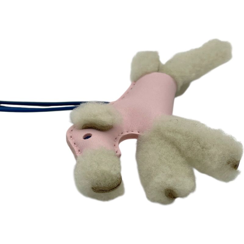 HERMES エルメス　バディ　チャーム　ローズダーリン 楽天市場】エルメス バディ チャーム 首輪付き ローズダーリン×クレ